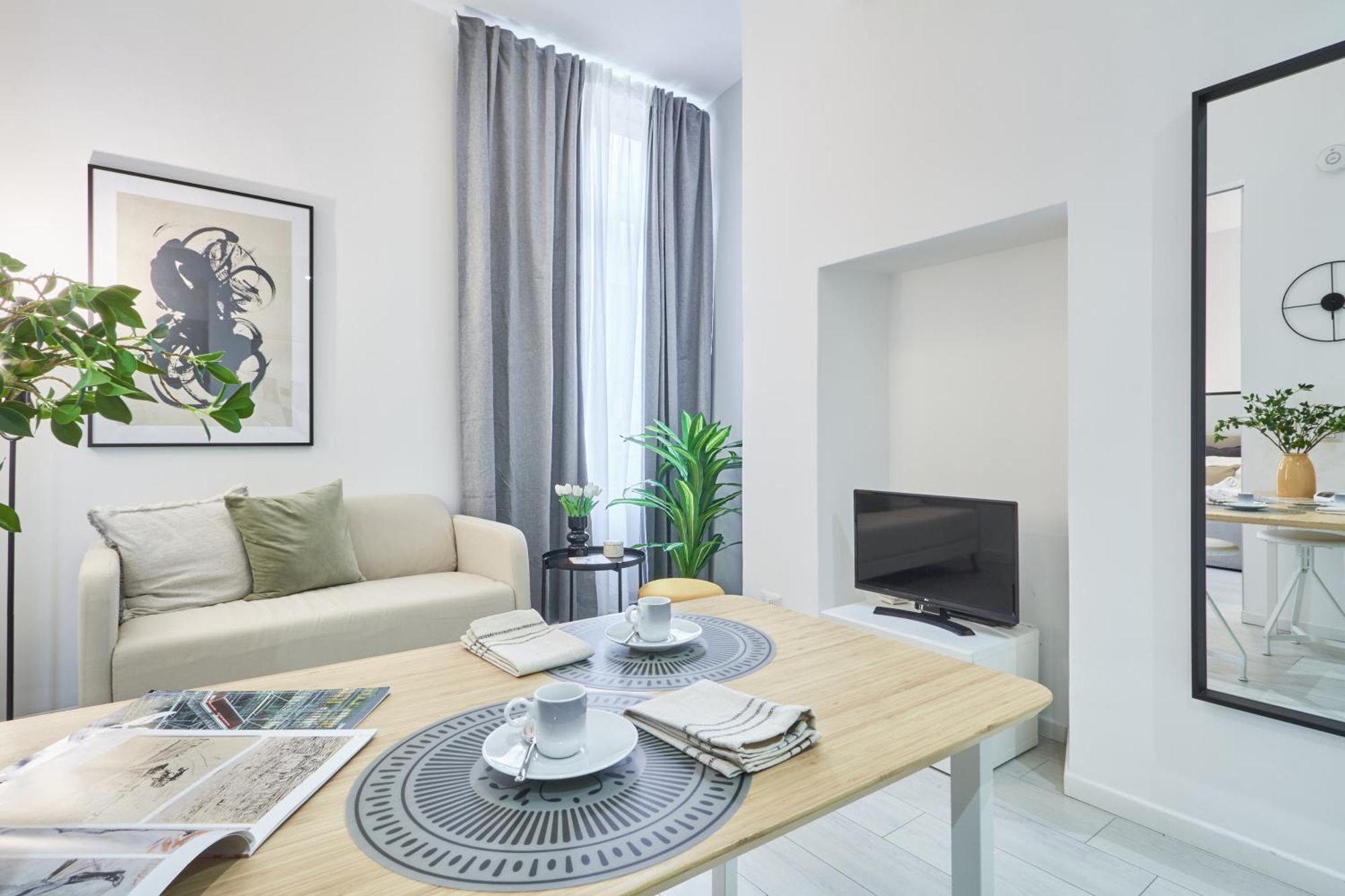 Elegante Appartamento Minimal Dai Tocchi Botanici Milano Exterior foto