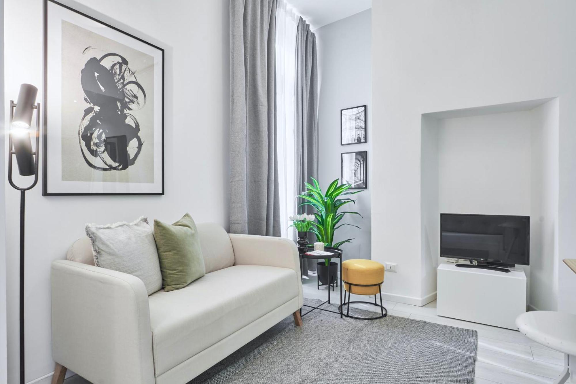 Elegante Appartamento Minimal Dai Tocchi Botanici Milano Exterior foto