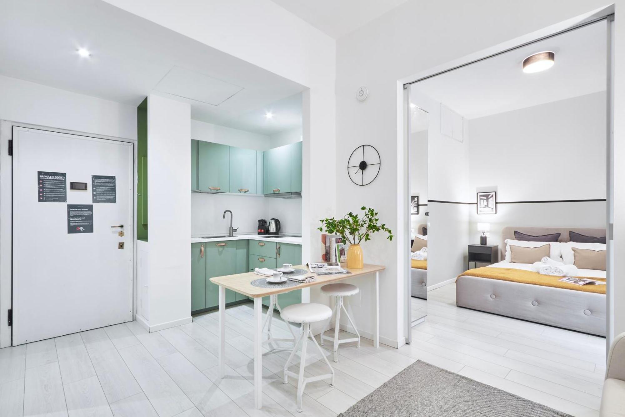 Elegante Appartamento Minimal Dai Tocchi Botanici Milano Exterior foto