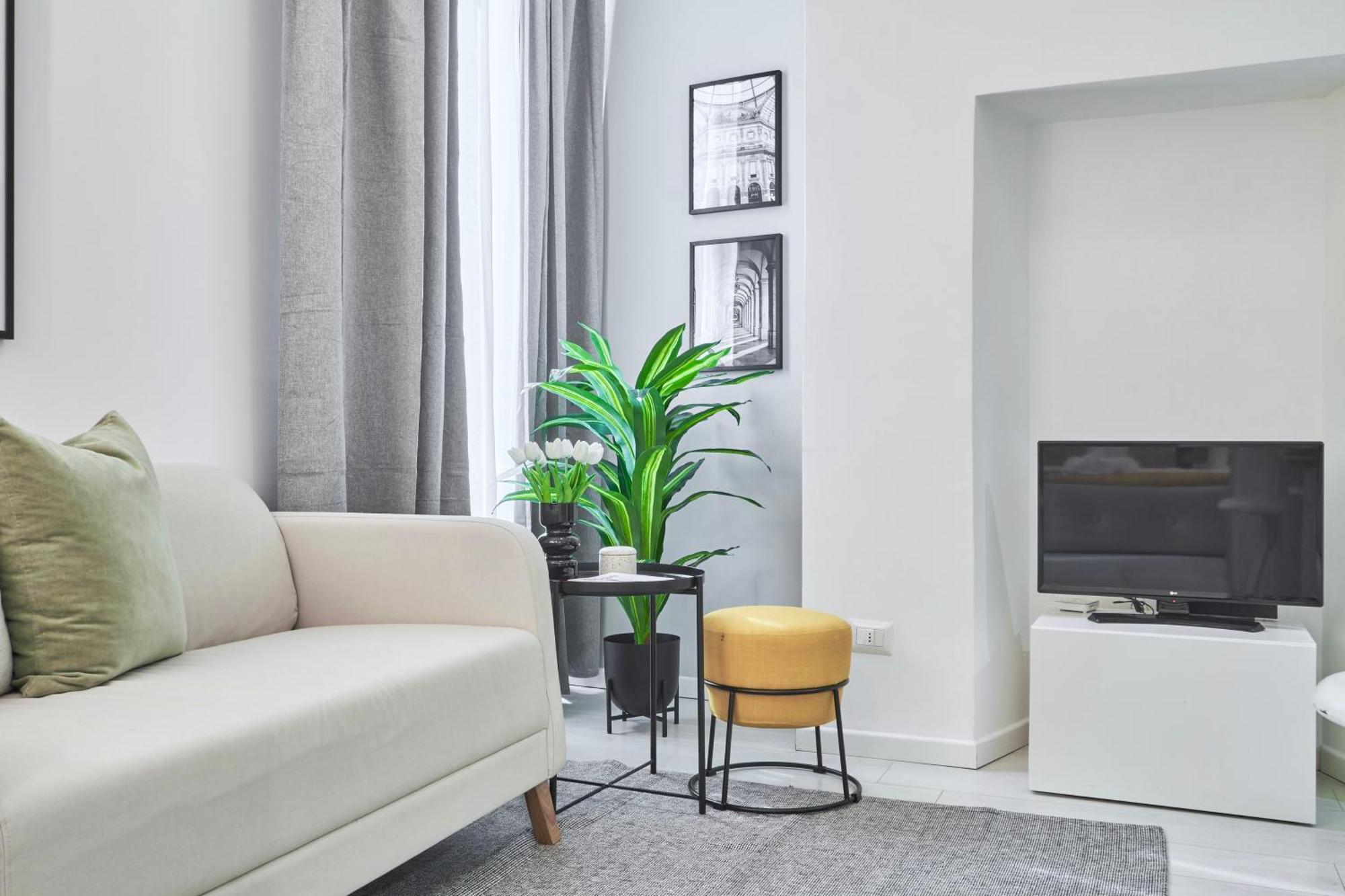 Elegante Appartamento Minimal Dai Tocchi Botanici Milano Exterior foto