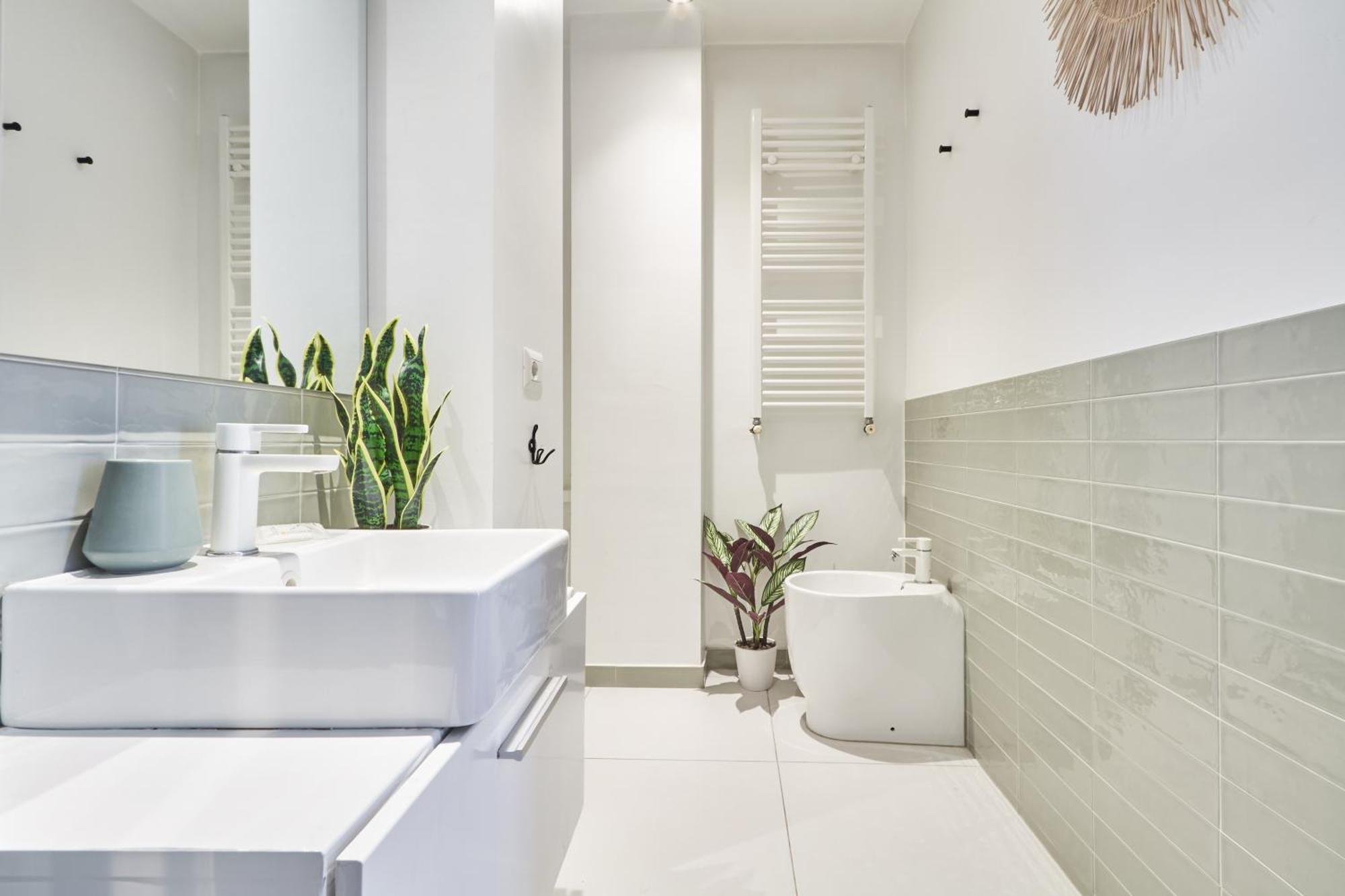 Elegante Appartamento Minimal Dai Tocchi Botanici Milano Exterior foto